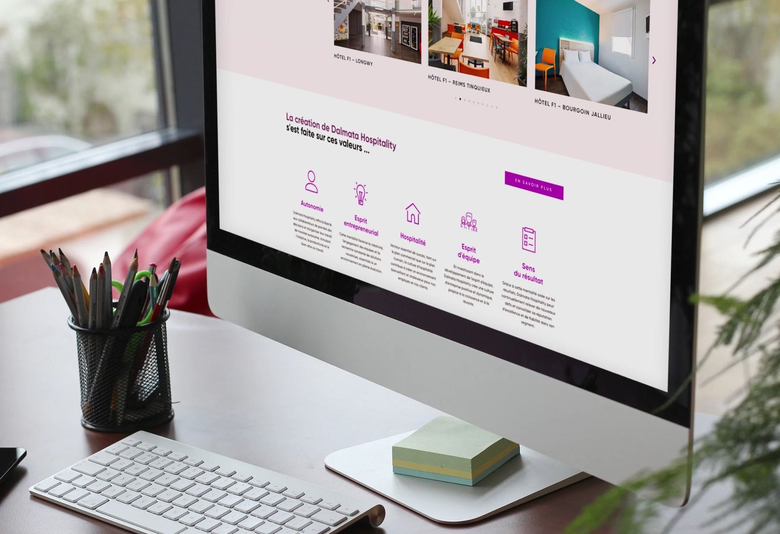 Réalisation Studio Nineteen pour Dalmata Hospitality