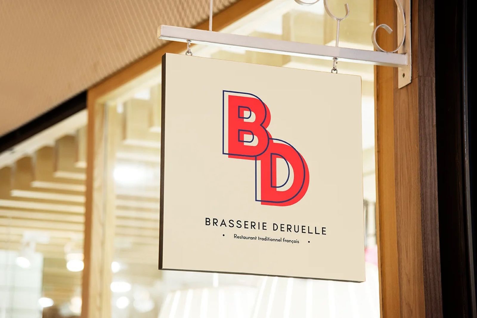 Brasserie Deruelle, l’enseigne
