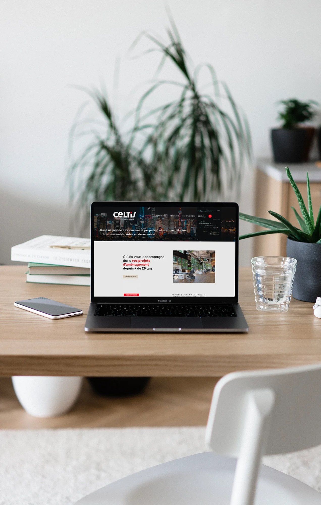 Réalisation Studio Nineteen pour Celtis Business Corporate