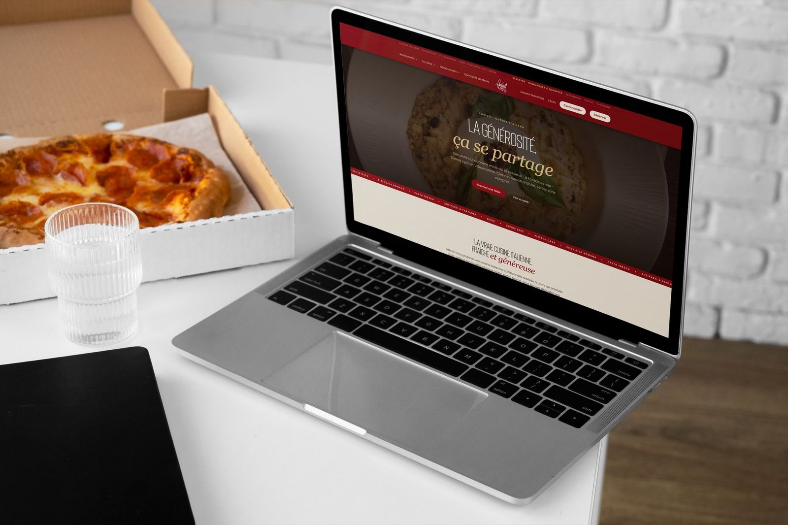 Fabioli, le site internet