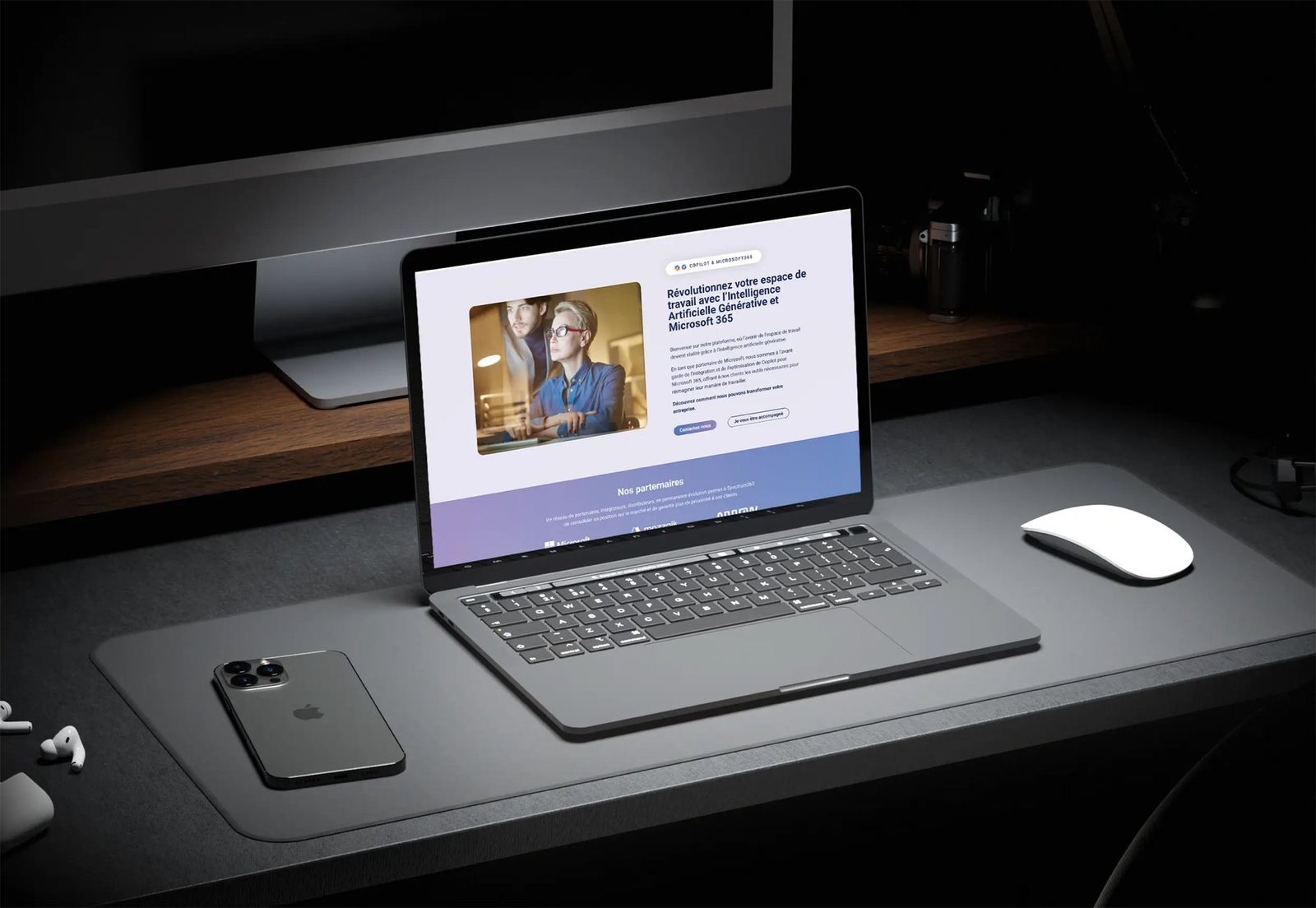 Spectrum 365, le site internet