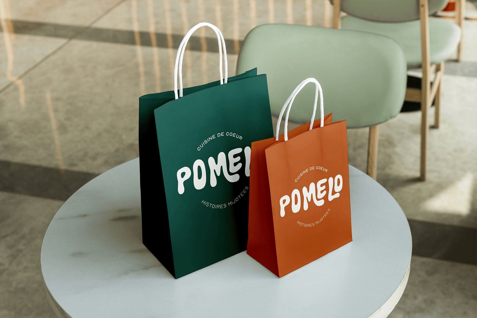 Pomelo, le packaging
