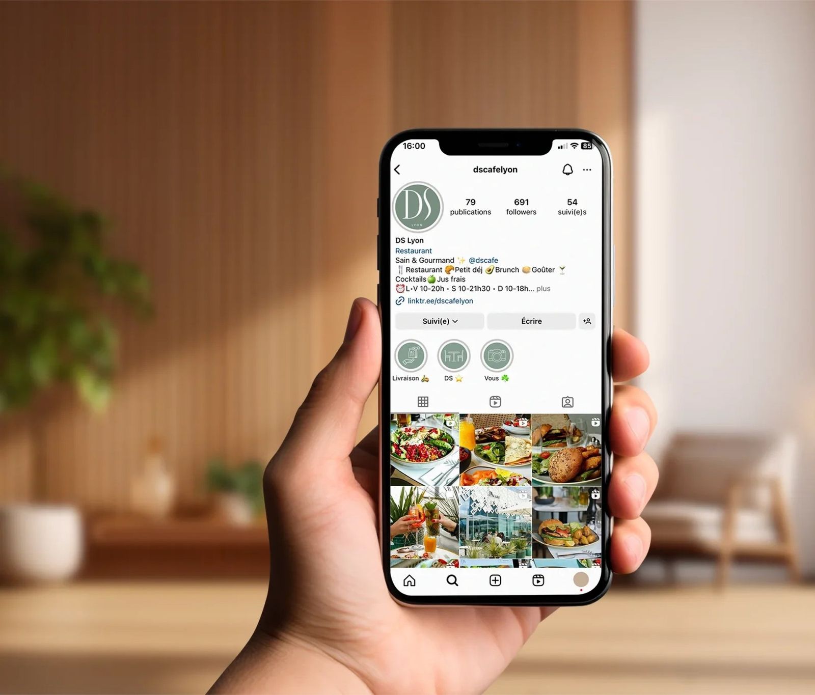DS Café, le compte Instagram