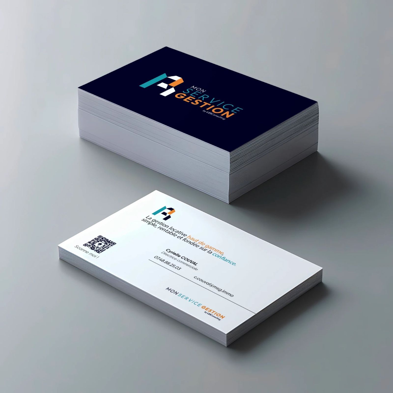 LESConsulting, les cartes de visite