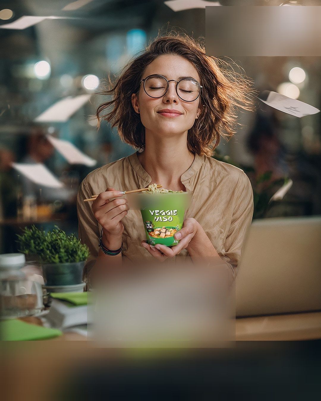 Réalisation Studio Nineteen pour Marque de nouilles instantanées