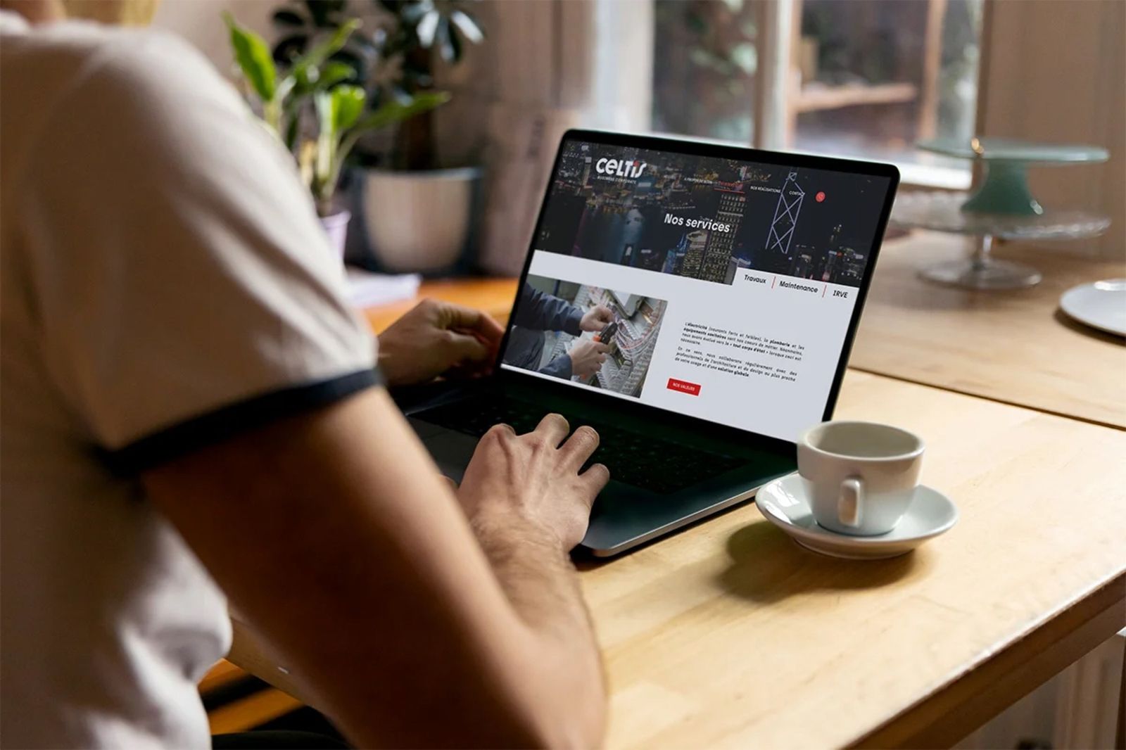 Celtis Business Corporate, le site internet