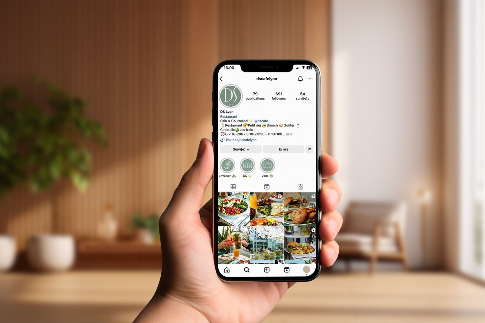 DS Café, le compte Instagram