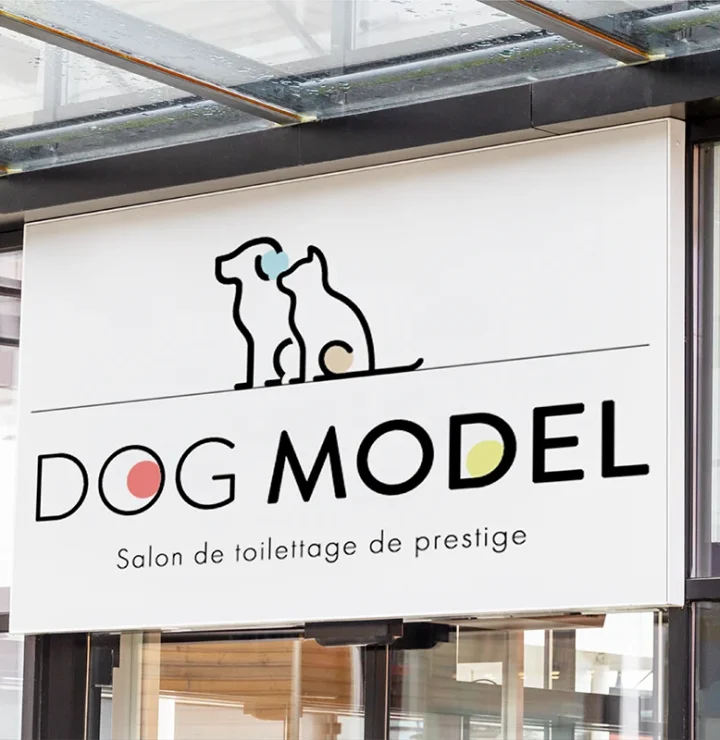 Enseigne-DOG MODEL