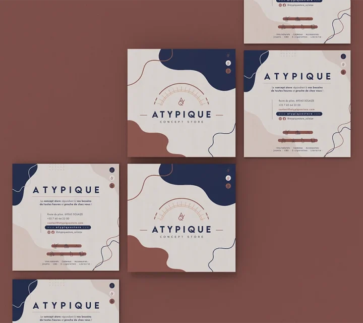 Flyers-Atypique concept store